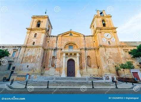 The St John`s Co-Cathedral in Valletta, Malta Stock Image - Image of bell, architecture: 124268953