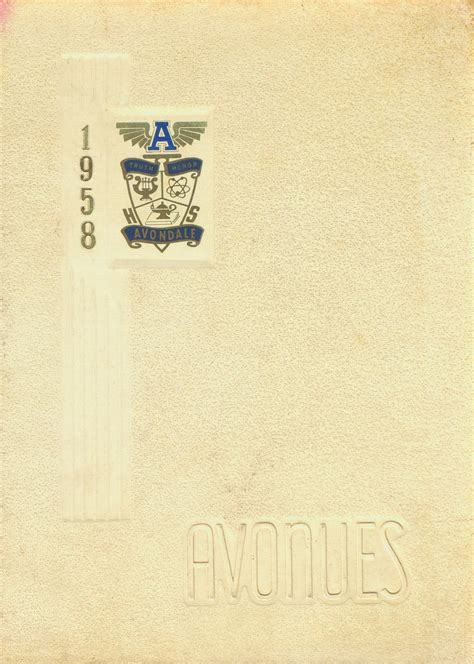 1958 yearbook from Avondale High School from Avondale estates, Georgia ...