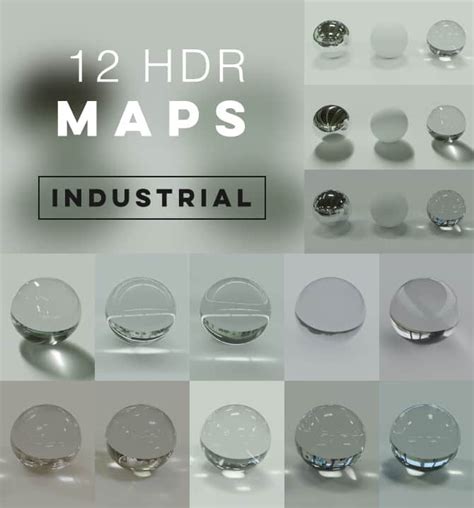 Set of 12 HDR Environment Maps | Philip Modin | Environment map ...