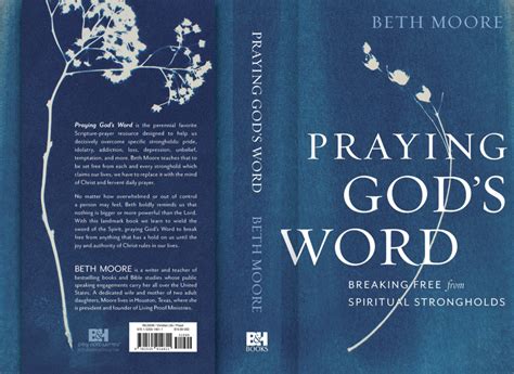 Beth Moore Praying Gods Word Bible Study - Study Poster