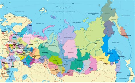 Maps of Russia | Detailed map of Russia with cities and regions | Map ...