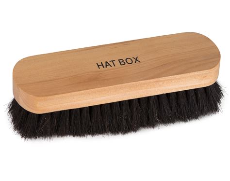 100% Horsehair Shoe Brush With Ergonomic Natural Wood Handle - Polish and Shine Leather and ...