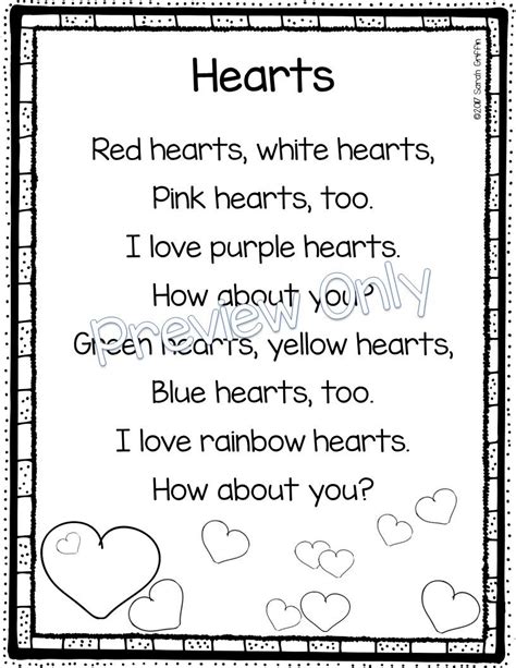 5 Valentine's Day Poems for Kids | Valentines day poems, Valentines ...