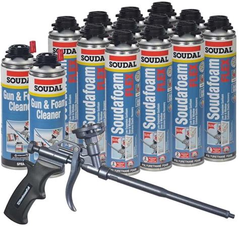 Soudal Accumetric 457800 Soudafoam Flex X Gun Foam 24 oz - Pack of 12 - Walmart.com