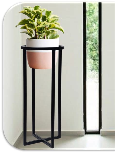 ONE TIER POT STAND, Height: 48 CM, Size: 48 / 22 CM at Rs 899 in Jamshedpur | ID: 27148149655
