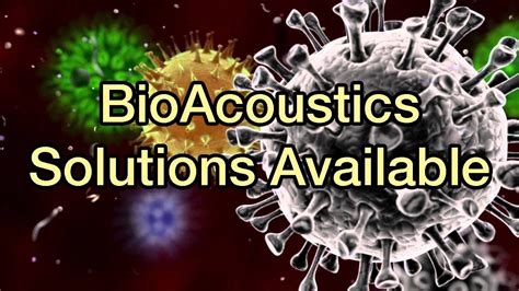 Bioacoustics Solution, Frequencies Now Available, ManMade Dangerous Cont... in 2020 | Healing ...