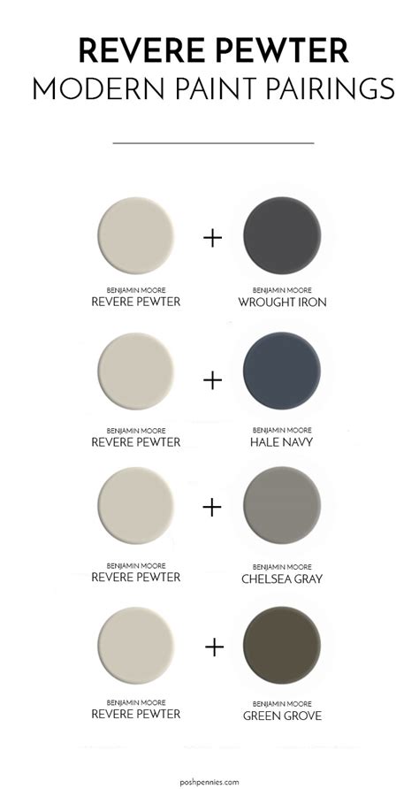 How to use Benjamin Moore Revere Pewter in 2024 - Posh Pennies