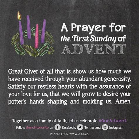 Printable Advent Wreath Prayers