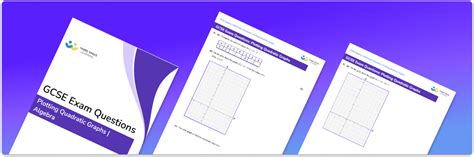 Plotting Quadratic Graphs Exam Questions - GCSE Maths [FREE]