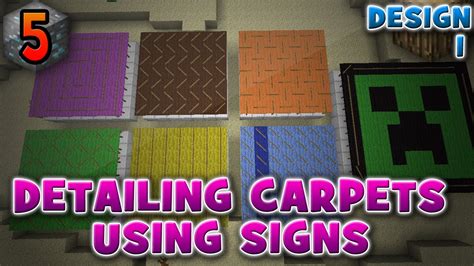 Minecraft Wool Carpet Designs