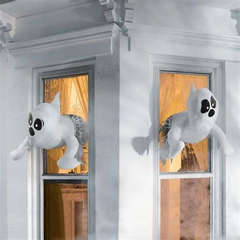 Halloween Bumping Window Ghost Window Decoration Broken Window Ghost ...