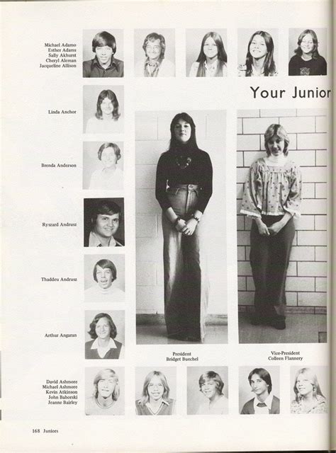 1975 Yearbook - Juniors - Center Line High School Memories