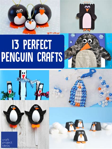 13 Perfect Penguin Crafts - Craft Project Ideas