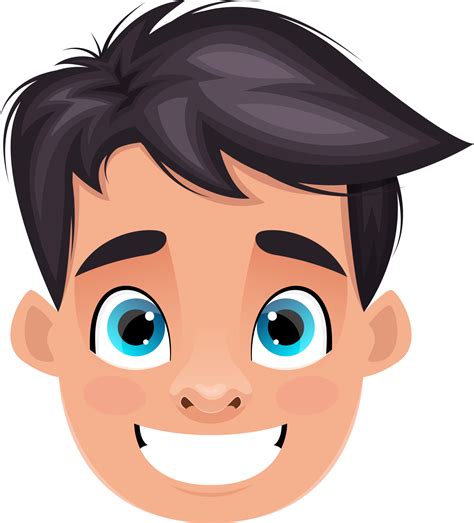 Little kid face expression clipart design illustration 9385033 PNG