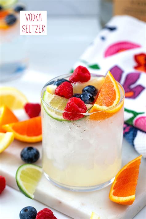 Vodka Seltzer Recipe - We are not Martha