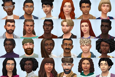 Rope🌿 on Twitter: "I created some new townies for your game! These 24 ...