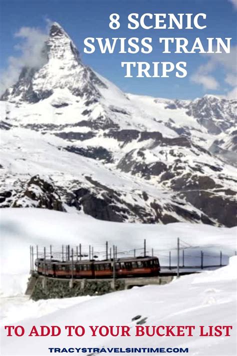 Switzerland scenic train trips - a guide to 8 of the best