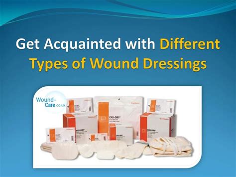 PPT - Get Acquainted with Different Types of Wound Dressings PowerPoint Presentation - ID:7401076