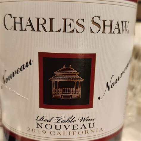 Grits and Wine, Charles Shaw Red Blend