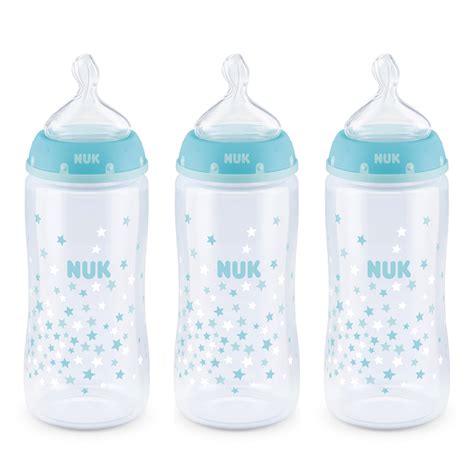 NUK Smooth Flow Anti-Colic Bottle, 10 oz, 3-Pack - Walmart.com