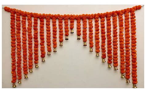 Buy SPHINX Artificial Marigold Fluffy Flowers Grand Entrance/Shamiyana/Mandap Toran for ...