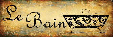 Le Bain | Original Metal Sign Company