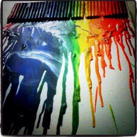 Crafts Project. Melted wax painting is a great addition to anyone's house. | Wax painting ...