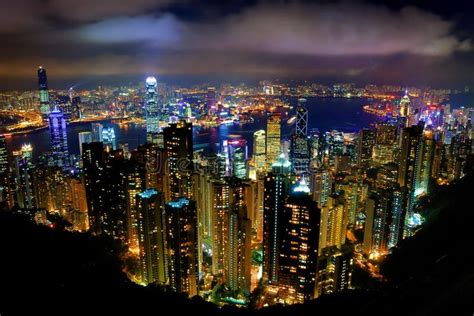 Hong Kong Peak Tram. The Peak Tram Night View from Hong Kong , #Aff, # ...