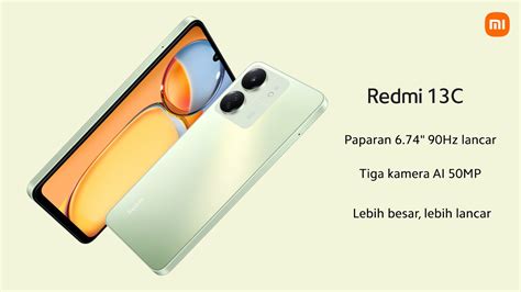 Redmi 13C: This sub-RM500 smartphone comes with a screen bigger than even the iPhone 15 Plus ...