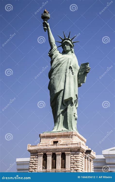 Replica Statue of Liberty in Brazil Editorial Photography - Image of ...