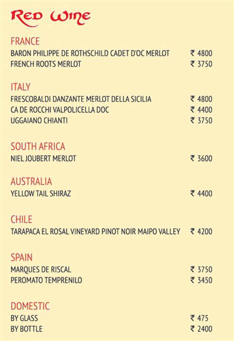 The Best Brew Menu, Menu for The Best Brew , Four Points by Sheraton, Pune, Pune