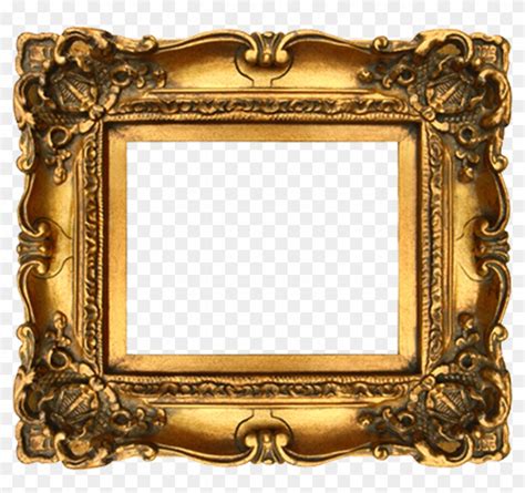 1600 X 1440 20 - Ornate Gold Frame Vintage, HD Png Download - 1600x1440(#579298) - PngFind