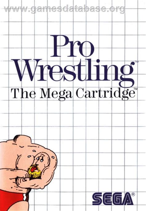 Pro Wrestling - Sega Master System - Artwork - Box