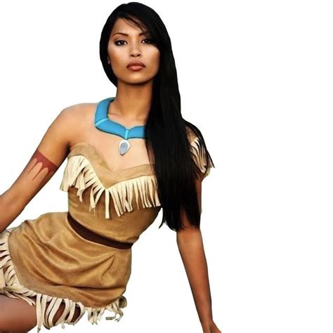 Disney Pocahontas Princess Cosplay Outfit For Children and Adults Halloween Costume | Costume ...