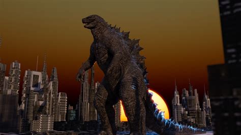 Godzilla - The Ultimate Roar 3D model animated rigged | CGTrader