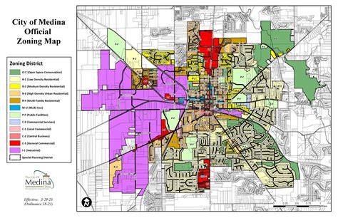 Zoning Map | The City of Medina Ohio