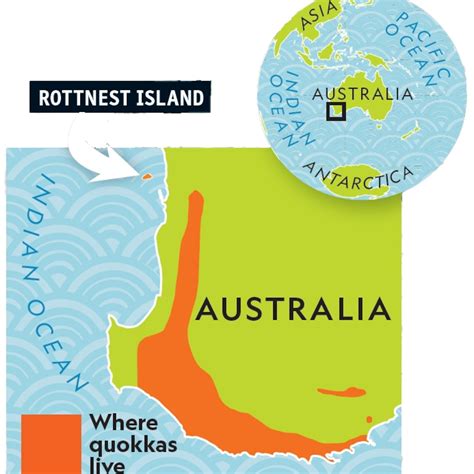 Quokka Habitat Map