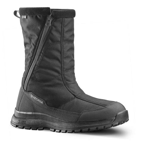 Men's Warm waterproof high snow boots - SH100 U-WARM QUECHUA - Decathlon