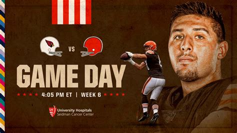 Browns vs. Cardinals: Need to Know Game Day Information