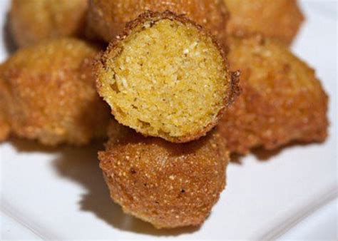 Easy Hush Puppies Recipes - Filled Cornmeal Fritters