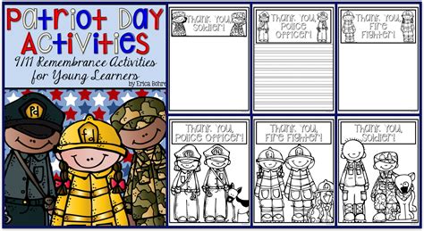 Patriot Day: 9/11 Remembrance Activities for Young Learners | First ...