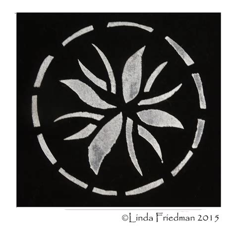 Linda's Art Quilts: Cut Stencils from Overhead Projector Sheets