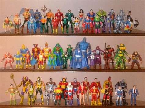 Super Heroes Display Collection Dc Comics Action Figures, Dc Figures ...