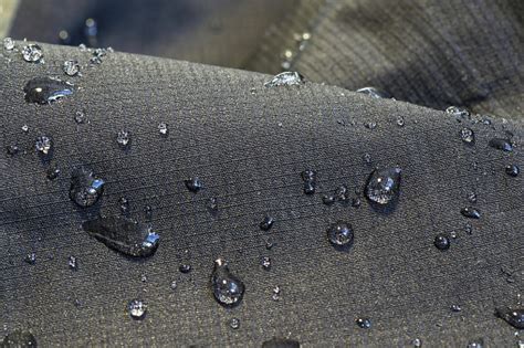 Detail Of Fabric Water Repellent Stock Photo - Download Image Now - iStock