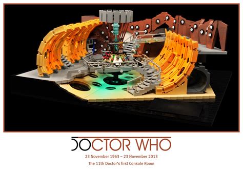 50 years of Doctor Who – The 11th Doctor’s TARDIS Console Room by Thorsten Bonsch Lego Doctor ...