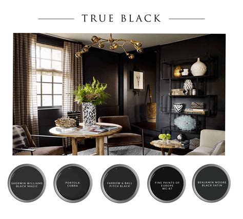 Welcome to the Dark Side - Best Black Paints - Marie Flanigan Interiors | Black paint color ...