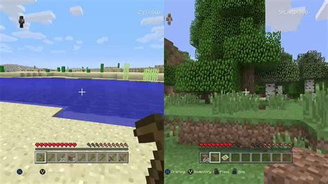 Minecraft Xbox One Split Screen Part 1 - YouTube