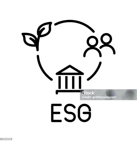 Esg Environmental Social Governance Icon Stock Illustration - Download Image Now - Environmental ...