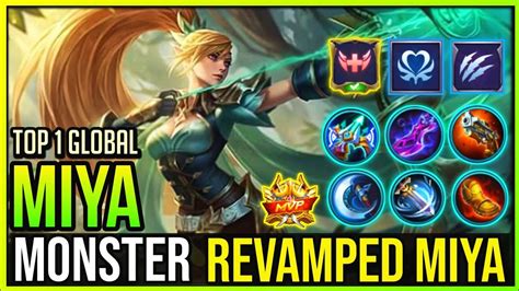 REVAMPED MIYA IS VERY STRONG! [ Miya Top 1 Global 2020 ] MIYA BEST BUILD 2020 - Mobile Legends ...