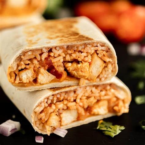 Chicken Burrito Recipe - The Best Chicken Burrito Recipe